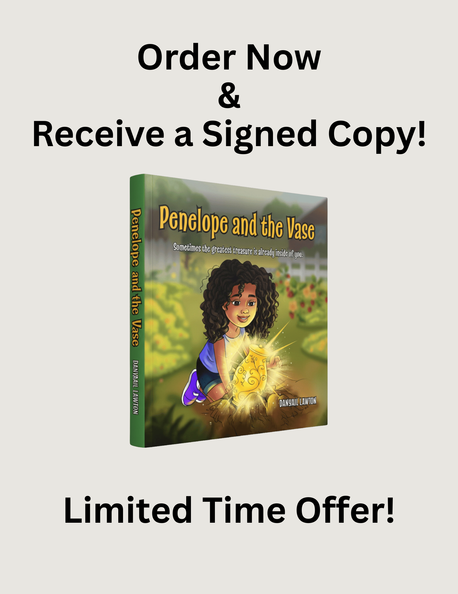 Order Now Receive A Signed Copy